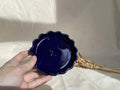 Handmade Ceramic Ring Dish: Deep Blue Jewelry Holder
