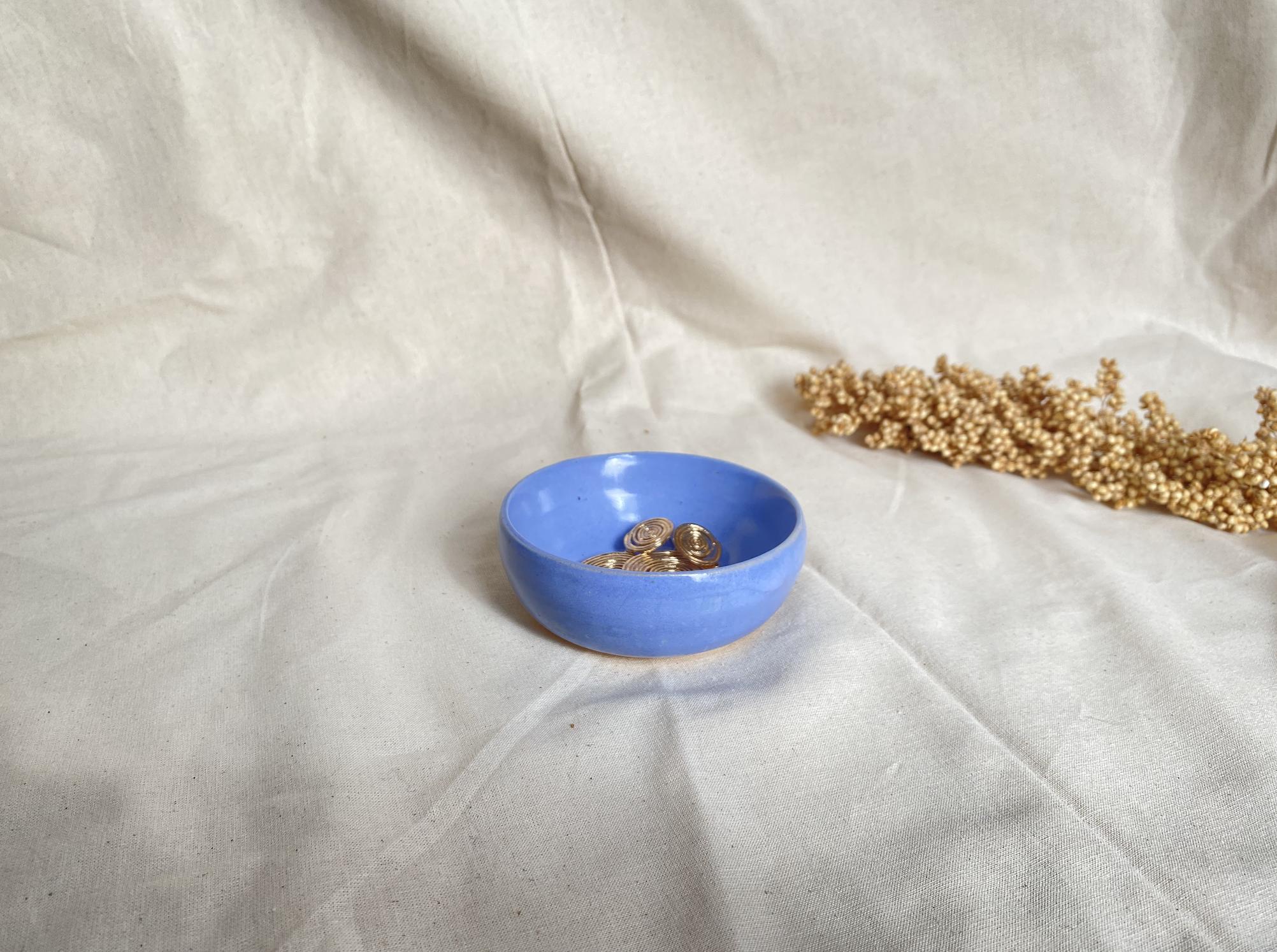 Handmade Ceramic Ring Dish: Engagement Jewelry Tray